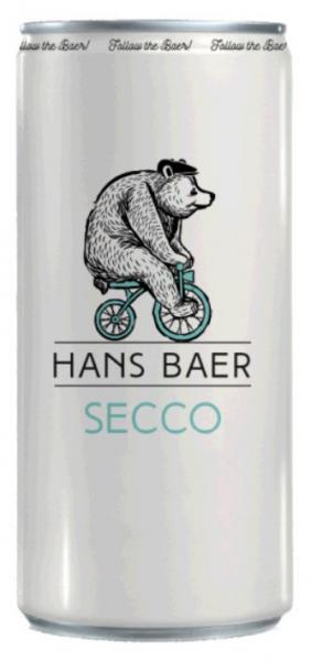 Hans Baer Secco weiß (Einweg) von Hans Baer
