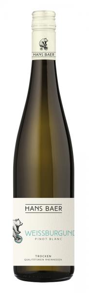 Hans Baer Weißburgunder Pinot Blanc Weißwein trocken Hans Baer Weißburgunder Pinot Blanc Weißwein trocken von Hans Baer