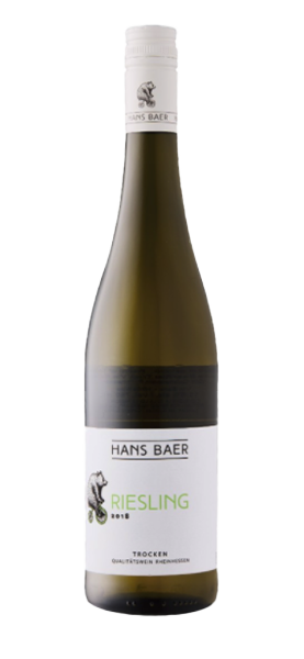 Rheinessen Riesling Troken 2023 von Hans Baer