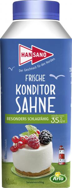 Hansano Frische Konditorsahne 35% Fett Hansano Frische Konditorsahne 35% Fett von Hansano