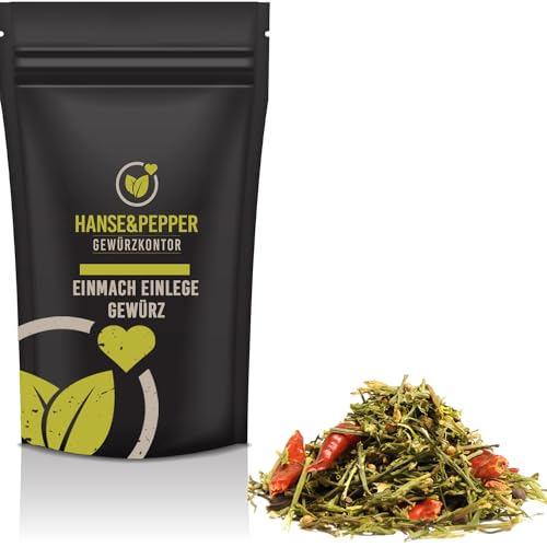 100g Einmach Einlege Gewürzmischung Einmachgewürz für Gurke Einmach Gewürz Fisch von Hanse&Pepper Gewürzkontor