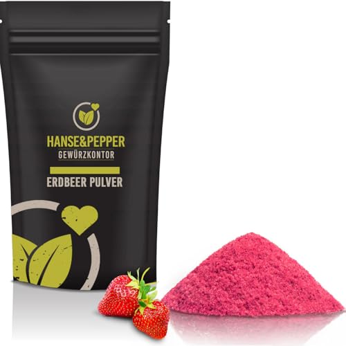 100g Erdbeer Pulver Erdbeer gemahlen gefriergetrocknet Fruchtpulver ohne Zucker 100g Erdbeer Pulver Erdbeer gemahlen gefriergetrocknet Fruchtpulver ohne Zucker von Hanse&Pepper Gewürzkontor