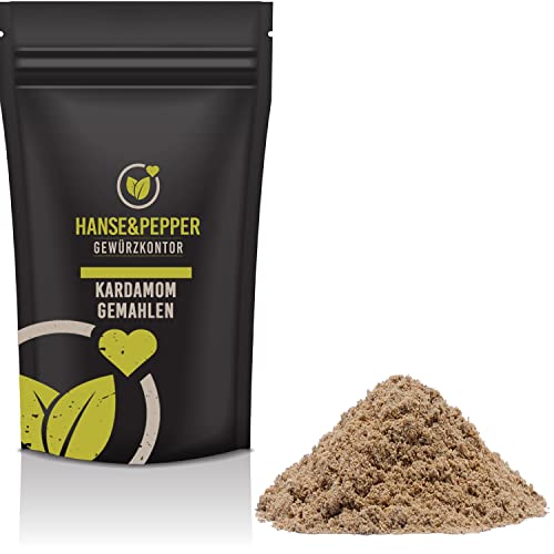 100g Kardamom gemahlen Cardamon Pulver Kardamon Cardamom Kardamompulver von Hanse&Pepper Gewürzkontor