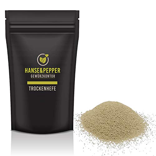 100g Trockenhefe für Pizza Brot Brotteig Backhefe Kuchen Hefe vegetarisch vegan Instant Trocken hefe natürlich vom Hanse&Pepper Gewürzkontor von Hanse&Pepper Gewürzkontor