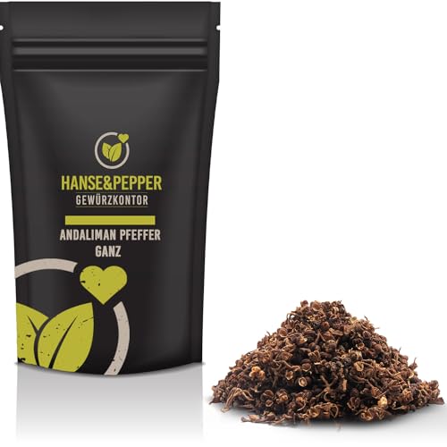 120g Andaliman Pfeffer ganz fruchtige Pfefferkörner Wildwuchs Gourmet Pfeffer von Hanse&Pepper Gewürzkontor