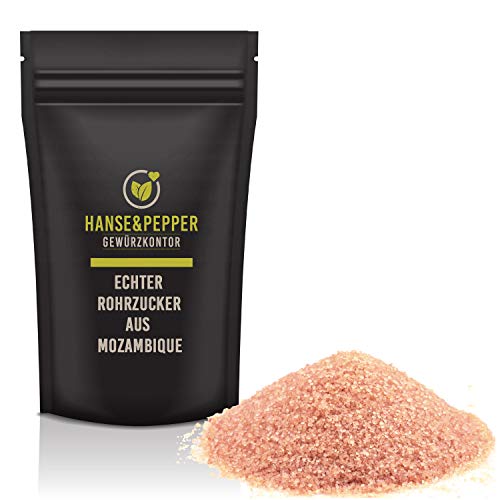 1kg Echter Rohrzucker Karamell Geschmack aus Mosambik Brauner Zucker natürlich von Hanse&Pepper - Gourmet Serie von Hanse&Pepper Gewürzkontor