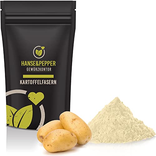 1kg Kartoffelfasern Low Carb Karttoffelbrot Ballaststoffreich Karttofelmehl von Hanse&Pepper Gewürzkontor