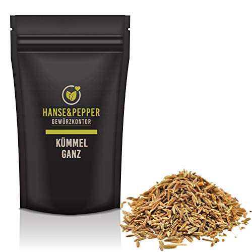 250g Kümmel ganz Kümmelsaat Samen Gewürz Körner Kümmelkörner 250g Kümmel ganz Kümmelsaat Samen Gewürz Körner Kümmelkörner von Hanse&Pepper Gewürzkontor