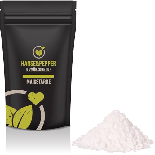 250g Maisstärke Pulver Speisestärke Mais Stärke Bindemittel Speise Stärke Backen 250g Maisstärke Pulver Speisestärke Mais Stärke Bindemittel Speise Stärke Backen von Hanse&Pepper Gewürzkontor