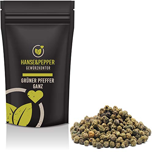 250g Pfeffer Grün Ganz Vegan Beeren Pfeffergewürz natürlich vom Hanse&Pepper Gewürze 250g Pfeffer Grün Ganz Vegan Beeren Pfeffergewürz natürlich vom Hanse&Pepper Gewürze von Hanse&Pepper Gewürzkontor