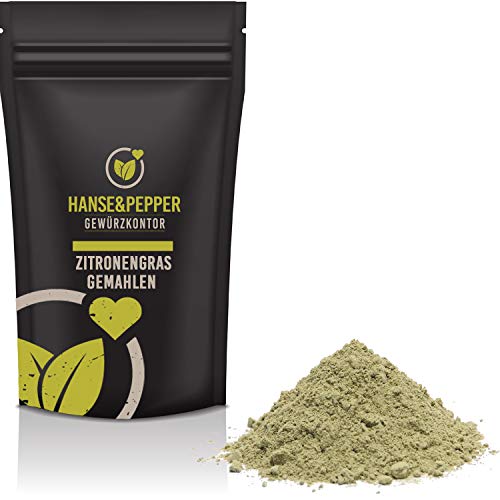 250g Zitronengras gemahlen Pulver natürlich vom Hanse&Pepper Gewürzkontor 250g Zitronengras gemahlen Pulver natürlich vom Hanse&Pepper Gewürzkontor von Hanse&Pepper Gewürzkontor