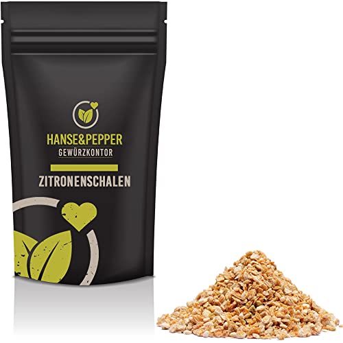 250g Zitronenschalen geschnitten Zitronen Schale Gewürz Zitronenstücke von Hanse&Pepper Gewürzkontor