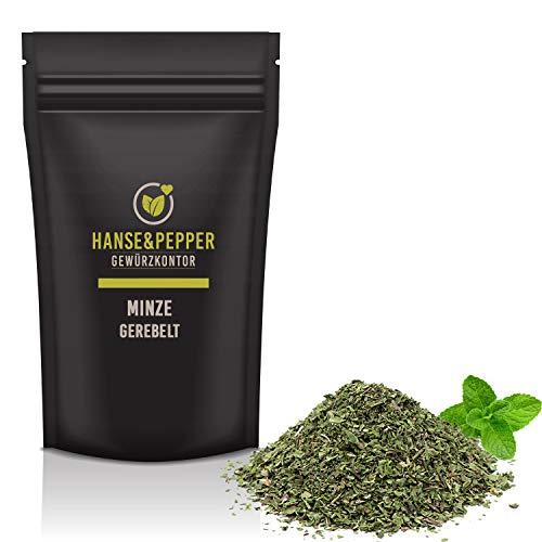 500g Minze gerebelt getrocknet Minztee hoch Aromatisch in Spitzenqualität - Gourmet Serie von Hanse&Pepper Gewürzkontor