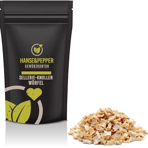 500g Sellerie Knollen Würfel Sellerieknollenwürfel Sellerieknolle Suppengewürz 500g Sellerie Knollen Würfel Sellerieknollenwürfel Sellerieknolle Suppengewürz von Hanse&Pepper Gewürzkontor