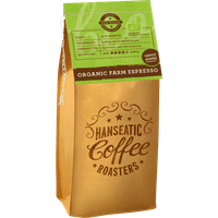Hanseatic Organic Farm Espresso online kaufen | 60beans.com Ganze Bohne / 1000g von Hanseatic Coffee Roasters