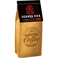 Hanseatic Uganda Kick Espresso online kaufen | 60beans.com Ganze Bohne / 12 x 1000g von Hanseatic Coffee Roasters