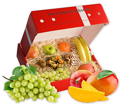 Hansen Obst | Obstbox "Wellness" | Geschenkbox mit frischem Obst | "Die Klassische" von Hansen Obst
