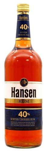 Hansen 40 prozent Blau Rum (1 x 1 l) von Hansen Rum