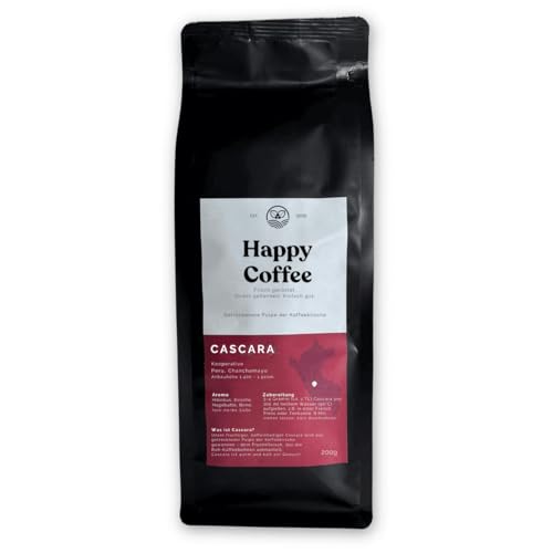 Happy Coffee CASCARA 200g | Pulpe aus der Kaffeekirsche aus 100% Arabica aus Peru von Happy Coffee