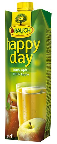 12x Happy Day - Apfelsaft - 1000ml von Happy Day