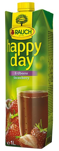 12x Happy Day - Erdbeere - 1000ml von Happy Day