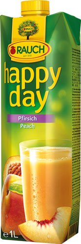 12x Happy Day - Pfirsich - 1000ml von Happy Day