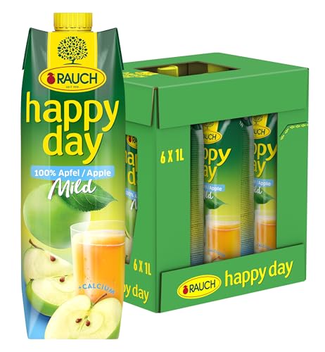 Rauch Happy Day Apfel mild | sanft und säurearm | die milde Erfrischung | hoher Calciumgehalt | 6x 1l Tetra Prisma Rauch Happy Day Apfel mild | sanft und säurearm | die milde Erfrischung | hoher Calciumgehalt | 6x 1l Tetra Prisma von Happy Day