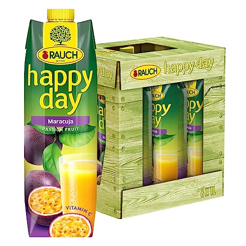 Rauch Happy Day Maracuja, (6 x 1 l ) | 1l (6er Pack) von Happy Day