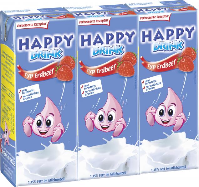 Happy Drink Typ Erdbeer von Happy Drink