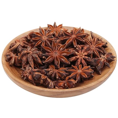 Schwefelfrei getrockneter Sternanis 500g (1 Beutel 0,5 kg) von Happy Friday