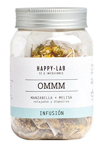 Happy Lab OMM Tee. 1 schraubgefäß mit 14 abbaubaren Teebeuteln. von Happy-Lab