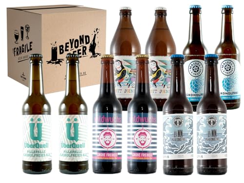 Alkoholfreies Craft Beer Paket - 10 alkoholfreie Craft Biere - Mixpaket von HappyBeer