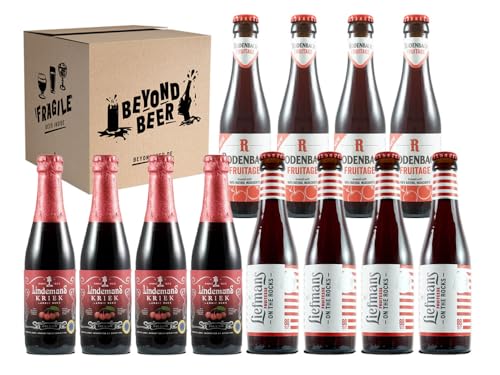 Kirschbier-Paket Belgien - 12 Belgische Fruchtbiere von Traditionsbrauereien von HappyBeer