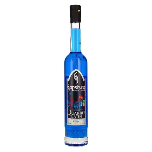 Hapsburg Absinthe QUARTIER LATIN Flavoured with CASSIS 53,50% 0,50 Liter von Hapsburg Absinthe