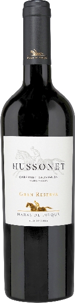 Haras de Pirque Aus biologischem Anbau Hussonet Cabernet Sauvignon Gran Reserva Jg. 2018 12 Monate in französischen Eichenfässern gereift Haras de Pirque Aus biologischem Anbau Hussonet Cabernet Sauvignon Gran Reserva Jg. 2018 12 Monate in französischen Eichenfässern gereift von Haras de Pirque