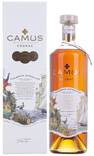 Camus CARIBBEAN EXPEDITION Cognac 45,3% Volume 0,7l in Geschenkbox Cognac von Hard To Find
