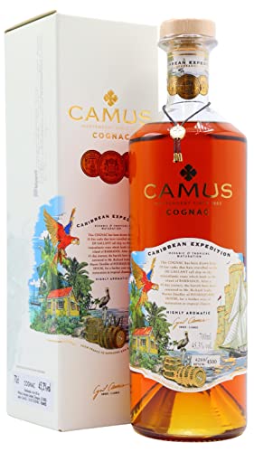 Camus CARIBBEAN EXPEDITION Cognac 45,3% Volume 0,7l in Geschenkbox Cognac von Hard To Find