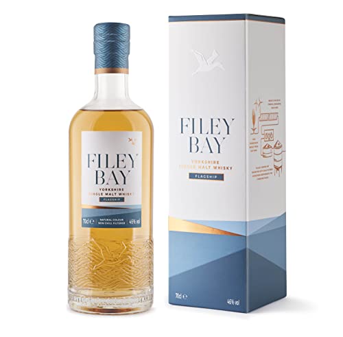 Filey Bay Flagship Whisky 46Prozent vol Spirit of Yorkshire Single Malt Whisky Whisky (1 x 0.7 l) von Spirit of Yorkshire