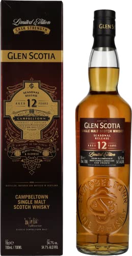 Hard To Find Scotia 12 Years Old SEASONAL Release Single Malt Scotch Whisky 54,7% Vol. 0,7l in Geschenkbox von Hard To Find