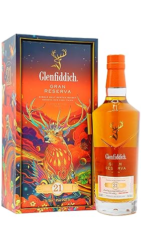 Glenfiddich 21 Years Old GRAN RESERVA Rum Cask Finish Limited Edition 2023 40% Vol. 0,7l in Geschenkbox von Hard To Find