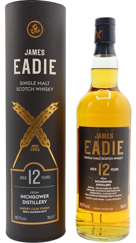 James Eadie Inchgower 12 Jahre 58,7% Refill Oloroso Butt Finish (1x0,7l) von Hard To Find