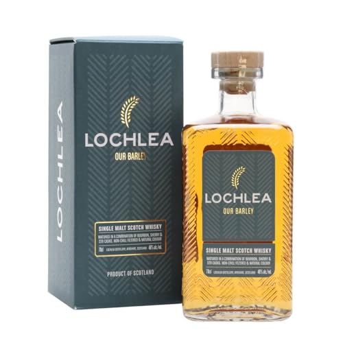 Lochlea Our Barley | Single Malt Scotch Whisky aus den Lowlands | Aus First Fill Bourbon Barrels | 46% vol. | 1 x 700ml von LOCHLEA