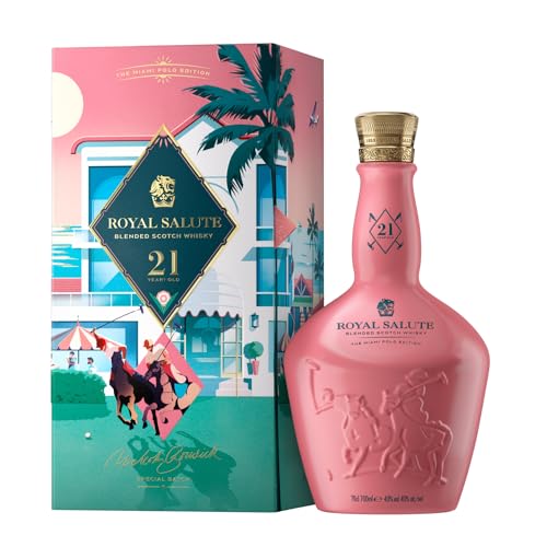 Royal Salute 21 Years Old THE MIAMI POLO EDITION Blended Scotch Whisky 40% Vol. 0,7l in Geschenkbox Royal Salute 21 Years Old THE MIAMI POLO EDITION Blended Scotch Whisky 40% Vol. 0,7l in Geschenkbox von Royal Salute