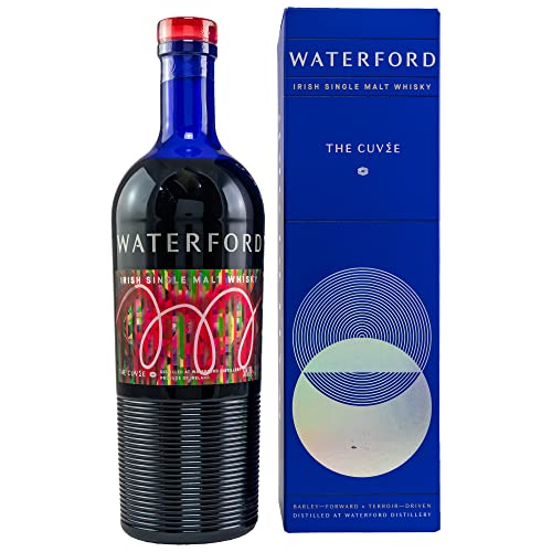 Waterford I The Cuvée I Irish Single Malt Whisky I 700 ml I 50% Vol. I Geschenkbox I Noten von roten Äpfeln und Kaffeekuchen von WATERFORD