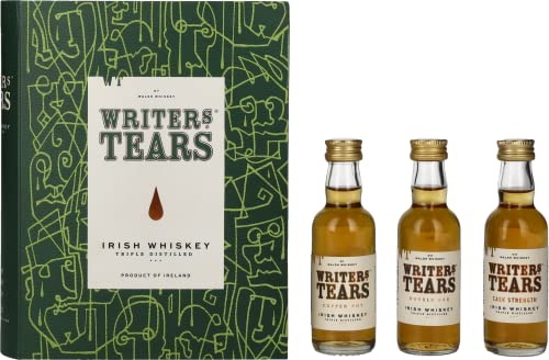 Writer's Tears Irish Whiskey Triple Distilled BOOK SET 46,3% Vol. 3x0,05l von Writer's Tears