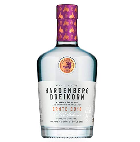 HARDENBERG - Dreikorn - Weizenkorn aus regionalem Weizen - Aus drei Feindestillaten - 40% Vol. - 700 ml von Hardenberg Distillery