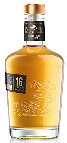 Hardenberg VINTAGE KORN 16 YO, sechzehn Jahre in traditionellen Eichenfässern gereift, strikt limitiert auf 1012 Flaschen, 38% vol, (1 x 0.7 l) von HARDENBERG