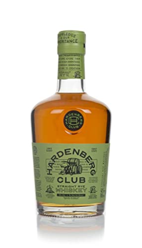 Hardenberg Club Whiskey - Straight RYE Whiskey - Finish im Cooper's Reserve und Eichenfass - deutscher Roggen Whisky (1 x 700 ml) von HARDENBERG