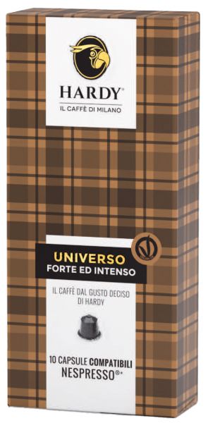 HARDY  Universo Nespresso®* kompatible Kapseln von Hardy Coffee Company