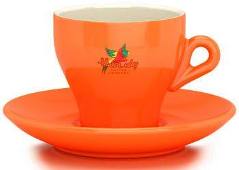 HARDY Cappuccinotasse Orange von Hardy Coffee Company